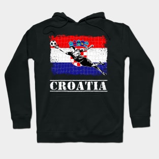 Croatia Soccer Goalie Goal Keeper Shirt Hoodie